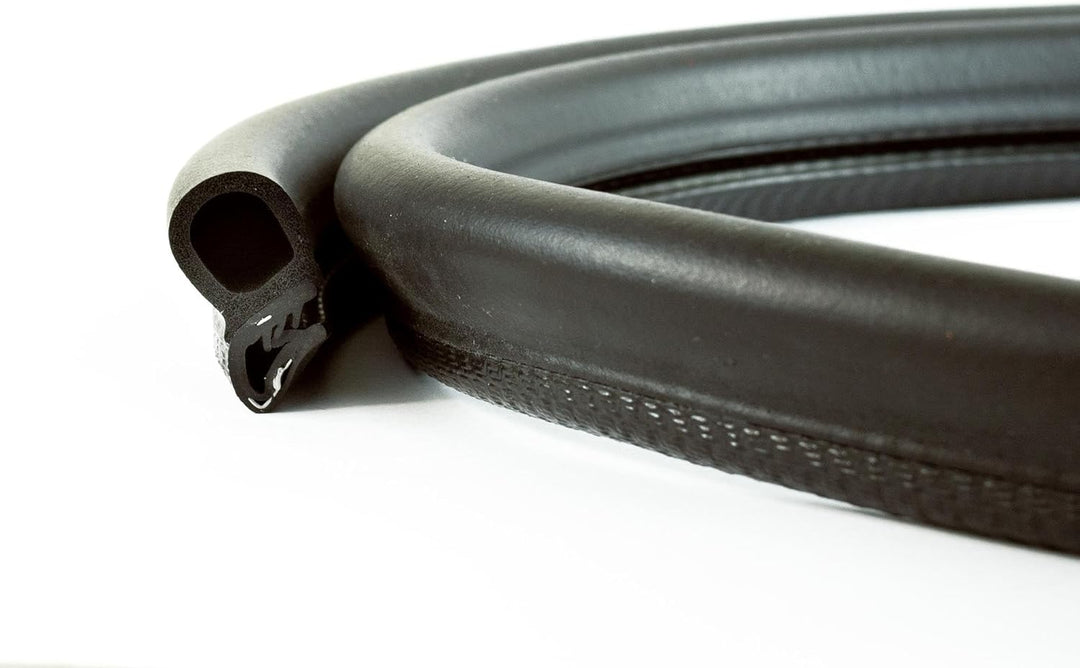 EUTRAS Dichtungsprofil KSD2053 Türgummi Kofferraumdichtung – Klemmbereich 2,0 – 3,5 mm - schwarz - 5
