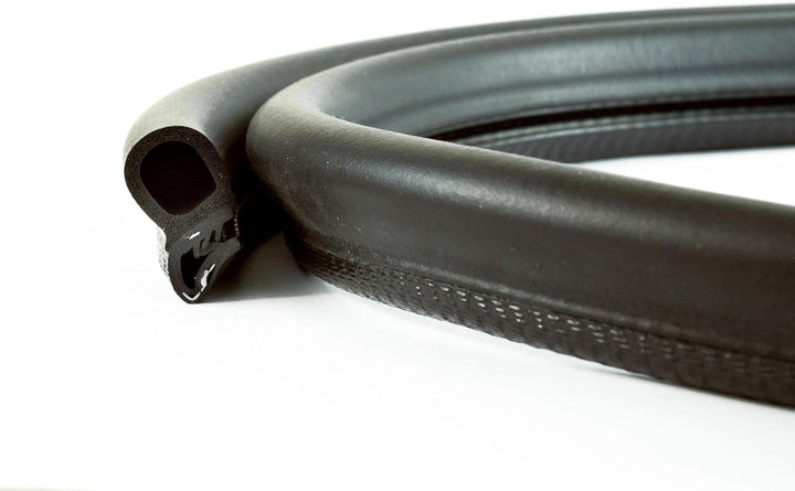 EUTRAS Dichtungsprofil KSD2053 Türgummi Kofferraumdichtung – Klemmbereich 2,0 – 3,5 mm - schwarz - 5