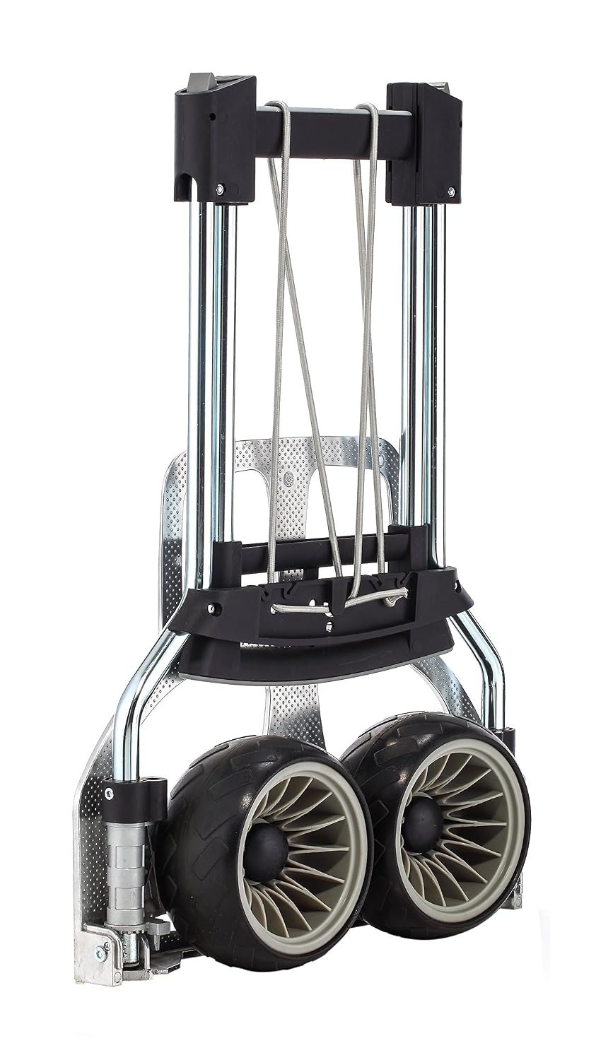 RuXXac Cross 2234-41V3 faltbare Sackkarre, Tragfähigkeit 100 kg, extra breite Räder, platzsparend ei