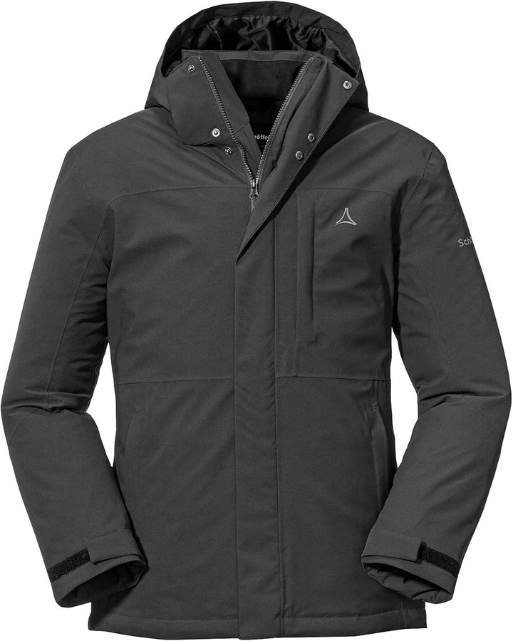 Schöffel Herren Merino Sport Shirt 1/1 Arm M, temperaturregulierendes Langarmshirt, atmungsaktives F