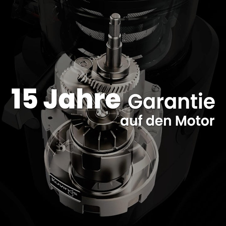 Kuvings AUTO9 | Kaltpressentsafter | Hands-Free Slow Juicer | 2L Auto-Hopper | Entsafter für Obst &