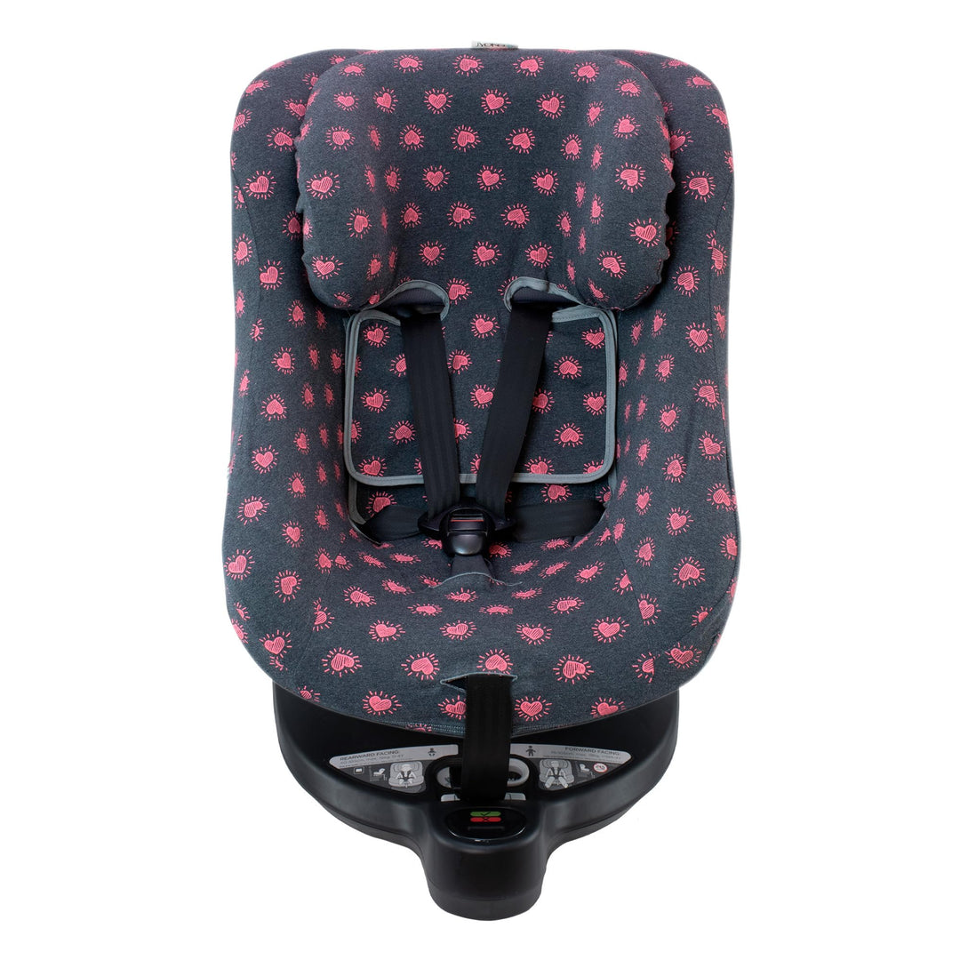 JYOKO Kids Bezug aus Baumwolle, kompatibel mit Joie I-Spin 360 und Joie I-Safe (Crabby) Crabby Bezug