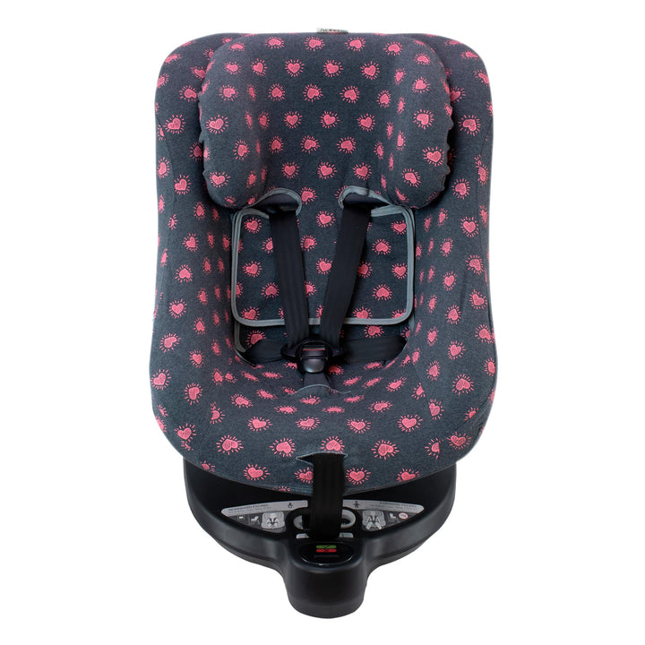 JYOKO Kids Bezug aus Baumwolle, kompatibel mit Joie I-Spin 360 und Joie I-Safe (Crabby) Crabby Bezug