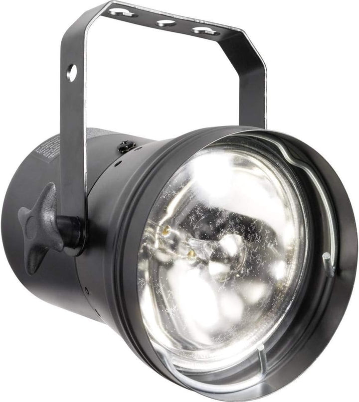 EUROLITE T-36 Pinspot mit Kabel, schwarz | Pinspot für PAR-36 6 V/30-W-Lampe