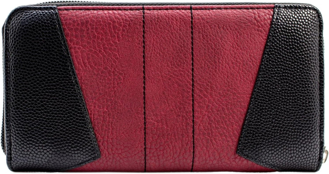 Deadpool Anti-Hero Suit Up Outfit Metall Emblem Geldbörse/Geldbeutel Portemonnaie mit Münzfach & Kar