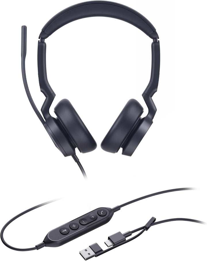 Yealink Headset UH46 Dual UC USB-C/A UH46 Dual UC USB C/A, UH46 Dual UC USB C/A