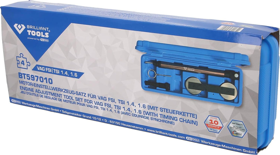 KS TOOLS Motor-Einstellwerkzeug-Satz für VAG FSI, TSI 1.4, 1.6