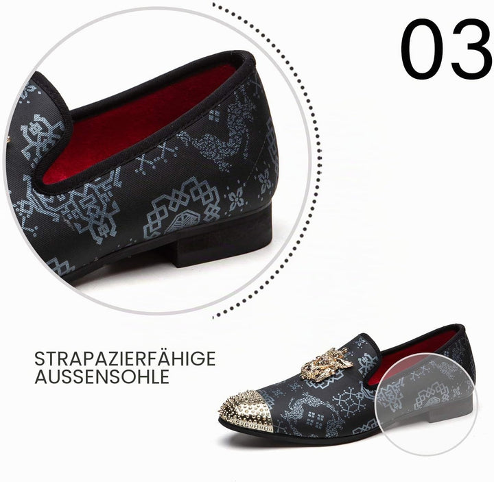 JITAI Herren leichte Schuhe Kunstleder Slipper für Männer und Mode Mokassins Herren Freizeitschuhe 4