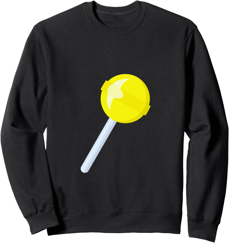 Gelber Lollipop Sweatshirt