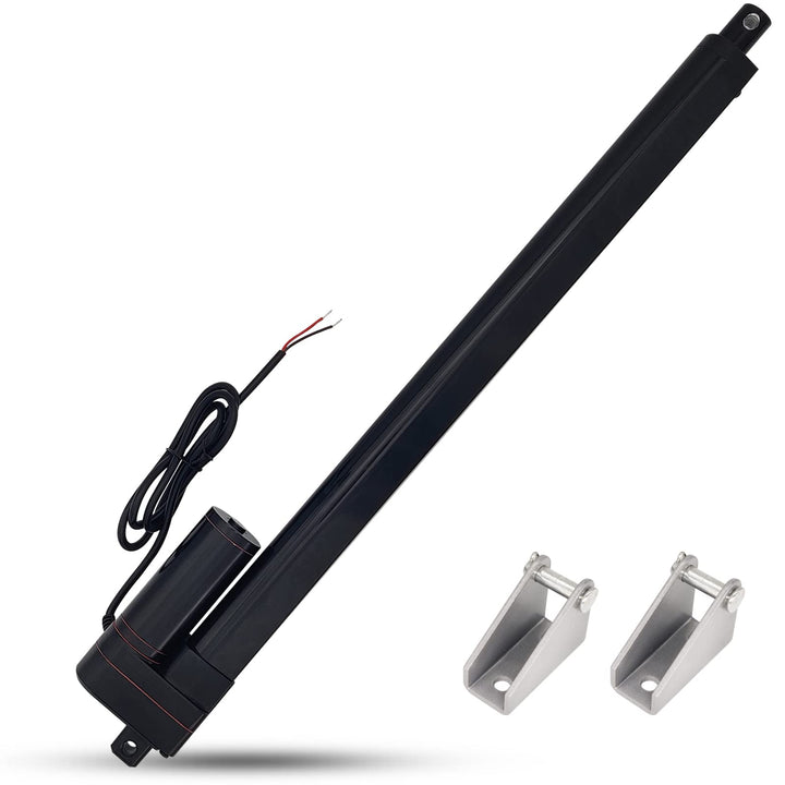 400mm Hub 3000N IP65 Wasserdicht Linearantrieb 12V Linear Actuator Linearmotor 5mm/s Mit Montagebüge