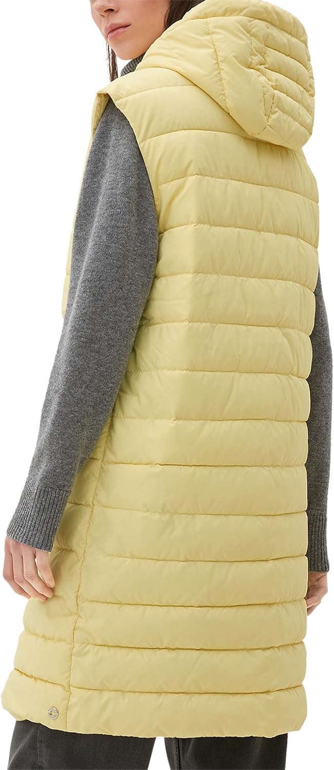s.Oliver Damen Outdoor Weste 44 hellgelb, 44 hellgelb