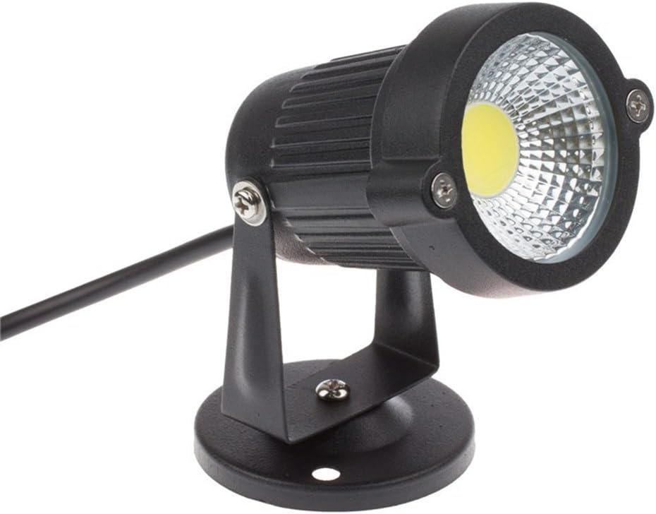 4er 5W LED Gartenleuchte mit Base Gartenstrahler IP65 wasserdicht 85-265V/AC für Garten, Terrasse, P
