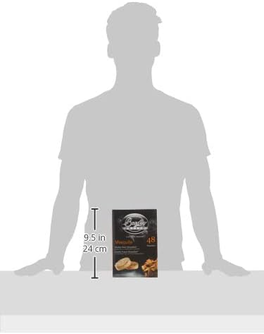Bradley Smoker, Briketts für Grill und BBQ, Mesquite-Spezialmischung, 48 Stück