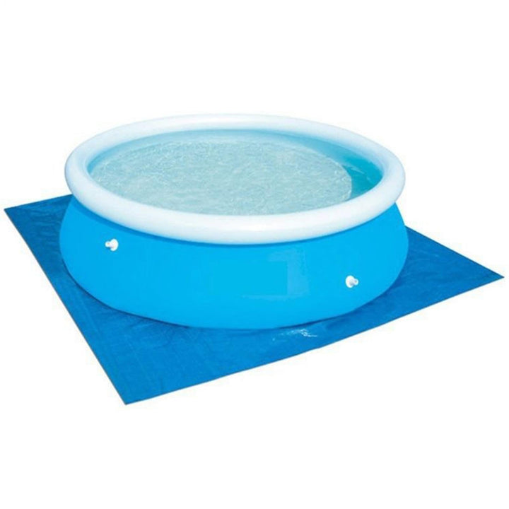 Boden-Pool-Pad, quadratische Boden-Schwimmmatte, robuste Pool-Auskleidung, für Terrassendielen, Gras