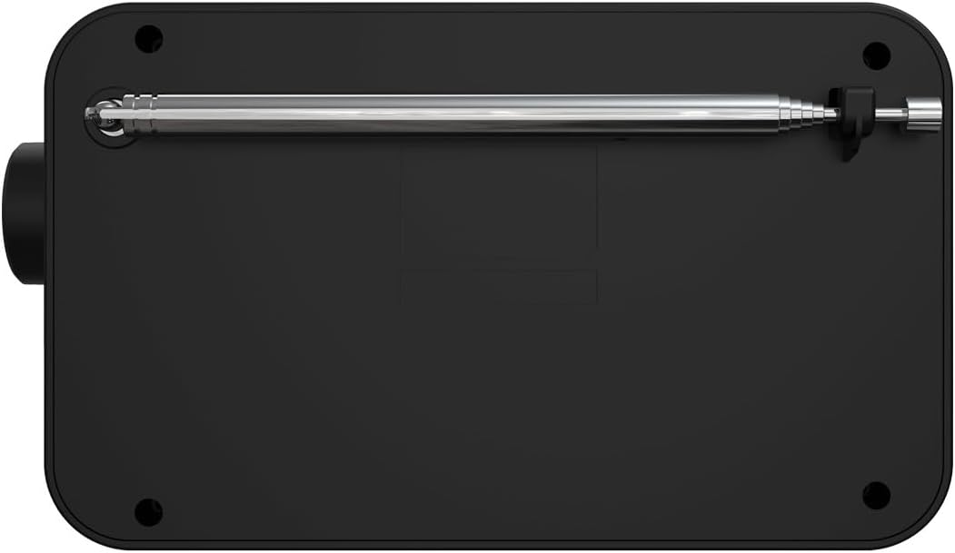 Kenwood CR-M30DAB-B - Tragbares DAB+ Radio mit Bluetooth, integriertem Akku & 6,1cm Farbdisplay, Sch