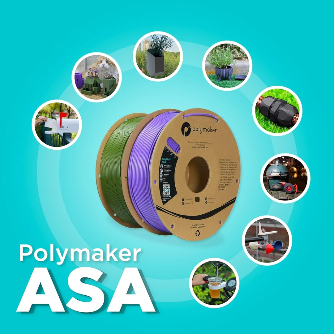 Polymaker PolyLite ASA Blue - 1.75mm - 1kg