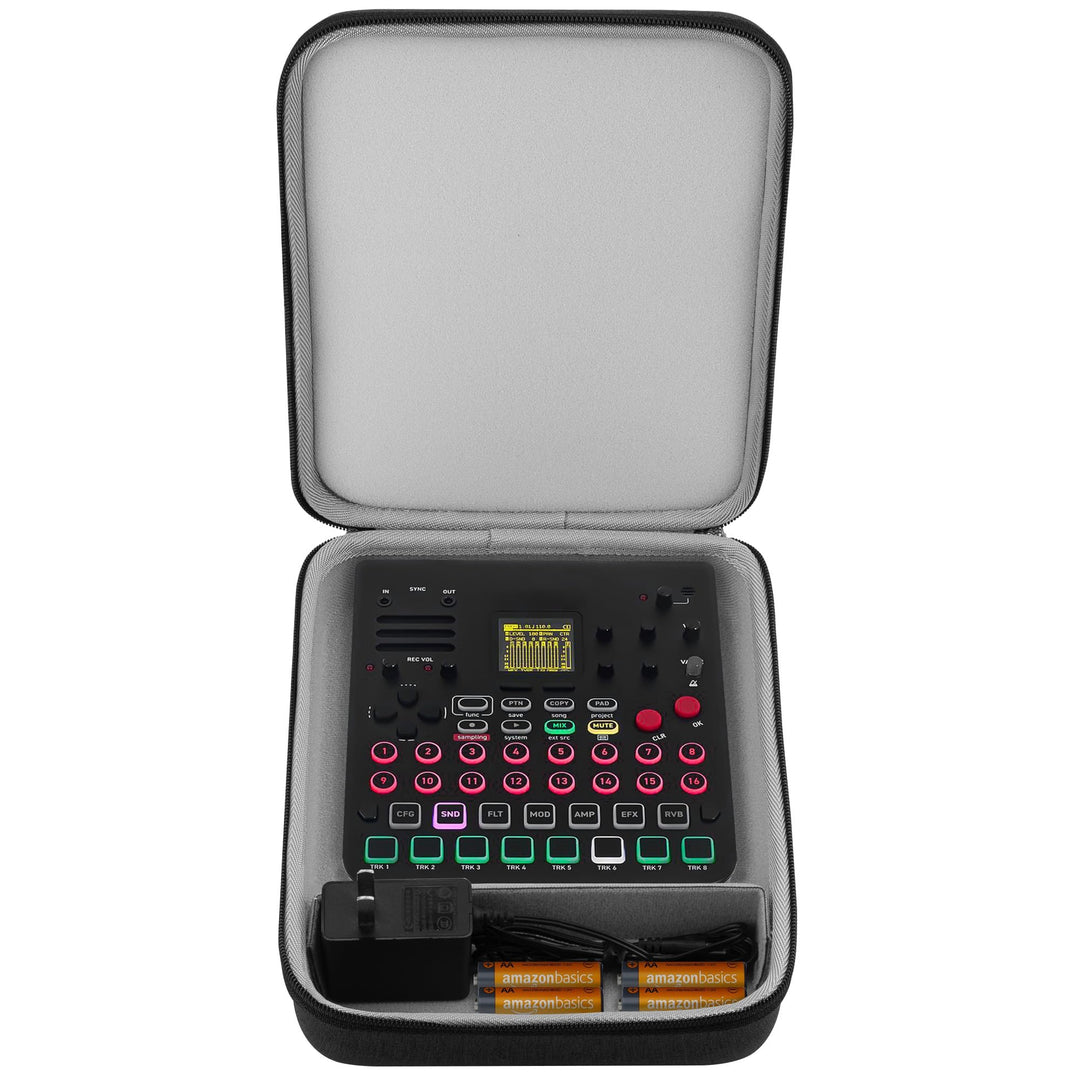 GEEKRIA Tragetasche für Audioschnittstelle, kompatibel mit SONICWARE Lofi-12 XT/Limited Retro Color/