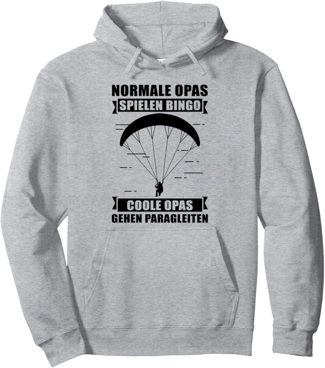 Opa - Coole Opas gehen Paragleiten Pullover Hoodie