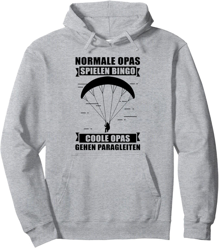 Opa - Coole Opas gehen Paragleiten Pullover Hoodie