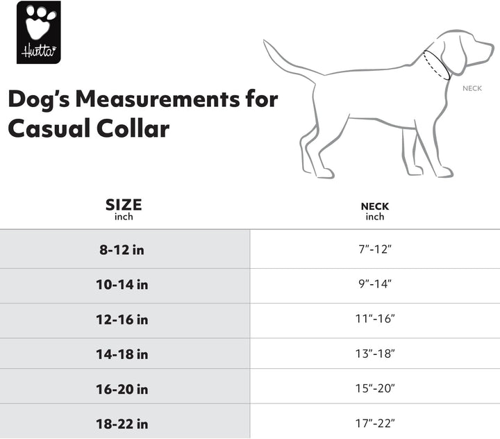 Hurtta Gepolstertes Hundehalsband, Lingon, 40,6–50,8 cm Lingon 16-20", Lingon 16-20"