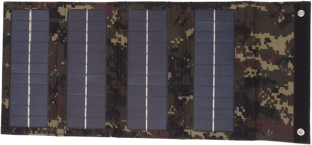 Robustes Faltbares 40-W-Solarpanel-Ladegerät für Outdoor-Camping-Wandern, Tragbares Monokristallines