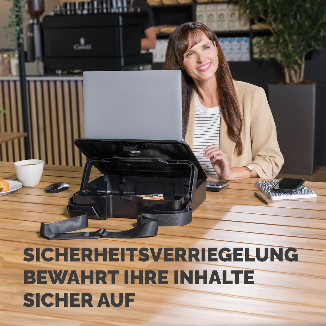 Fellowes Tragbarer Laptop-Ständer Tragetasche - Breyta™ 2-in-1 Design mit 5 Höhenverstellungen - Ide