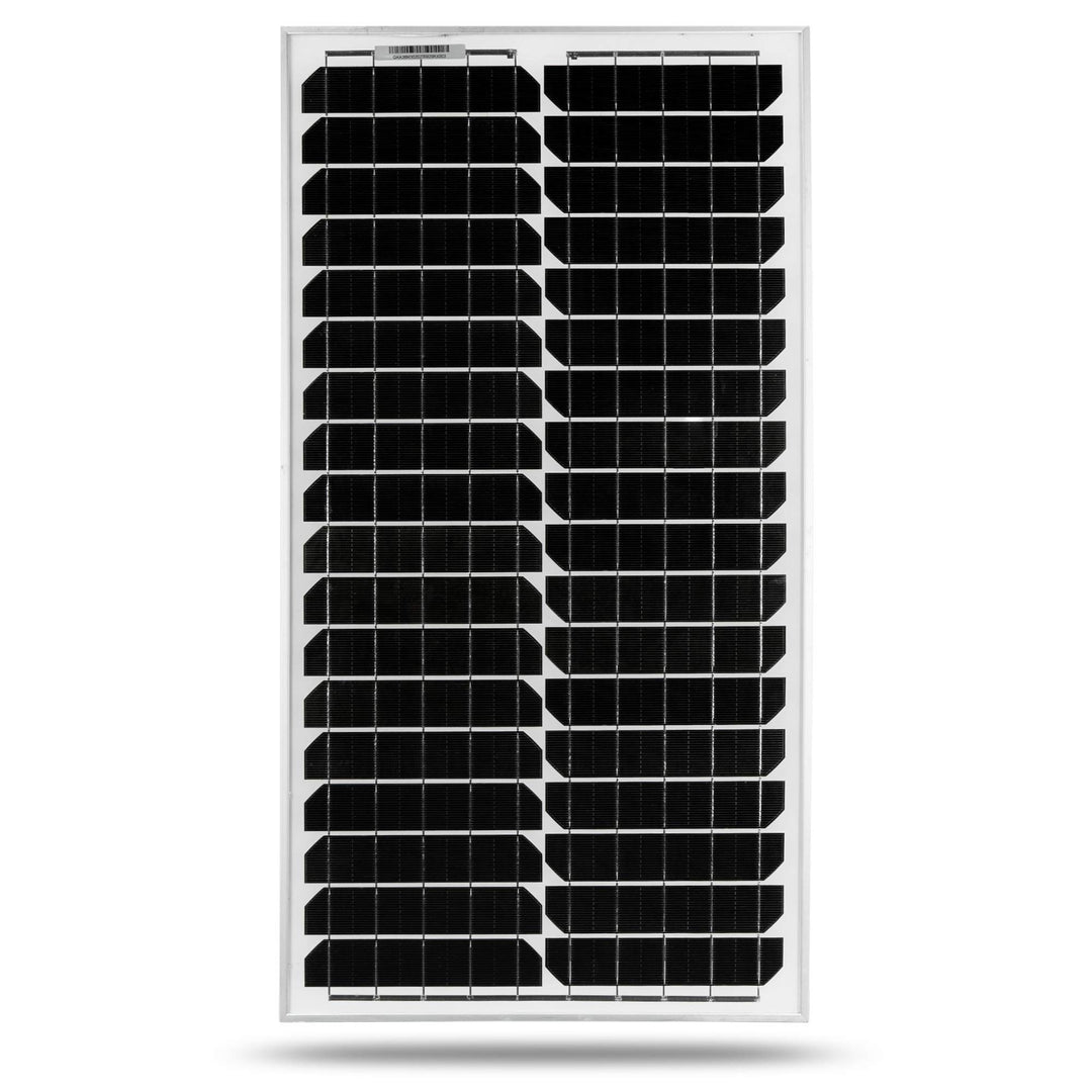 Solarmodule Monokristallin Solarpanel Solarzelle Photovoltaik Solar PV Mono, Wattzahl:30W 30 W 12 V,