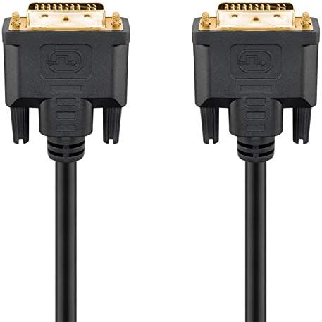 BestPlug 10 Meter DVI Kabel Dual Link Kabel, DVI-I 24+5 Stecker auf DVI-I 24+5 Stecker, geeignet für