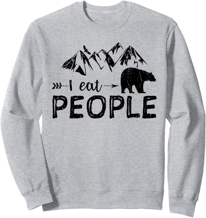 I Eat People - Bär Sweatshirt