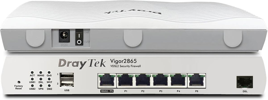 DrayTek Vigor 2865 Series- Dual-WAN VPN Firewall Router (Annex-B) Vigor 2865 (Annex-B), Vigor 2865 (