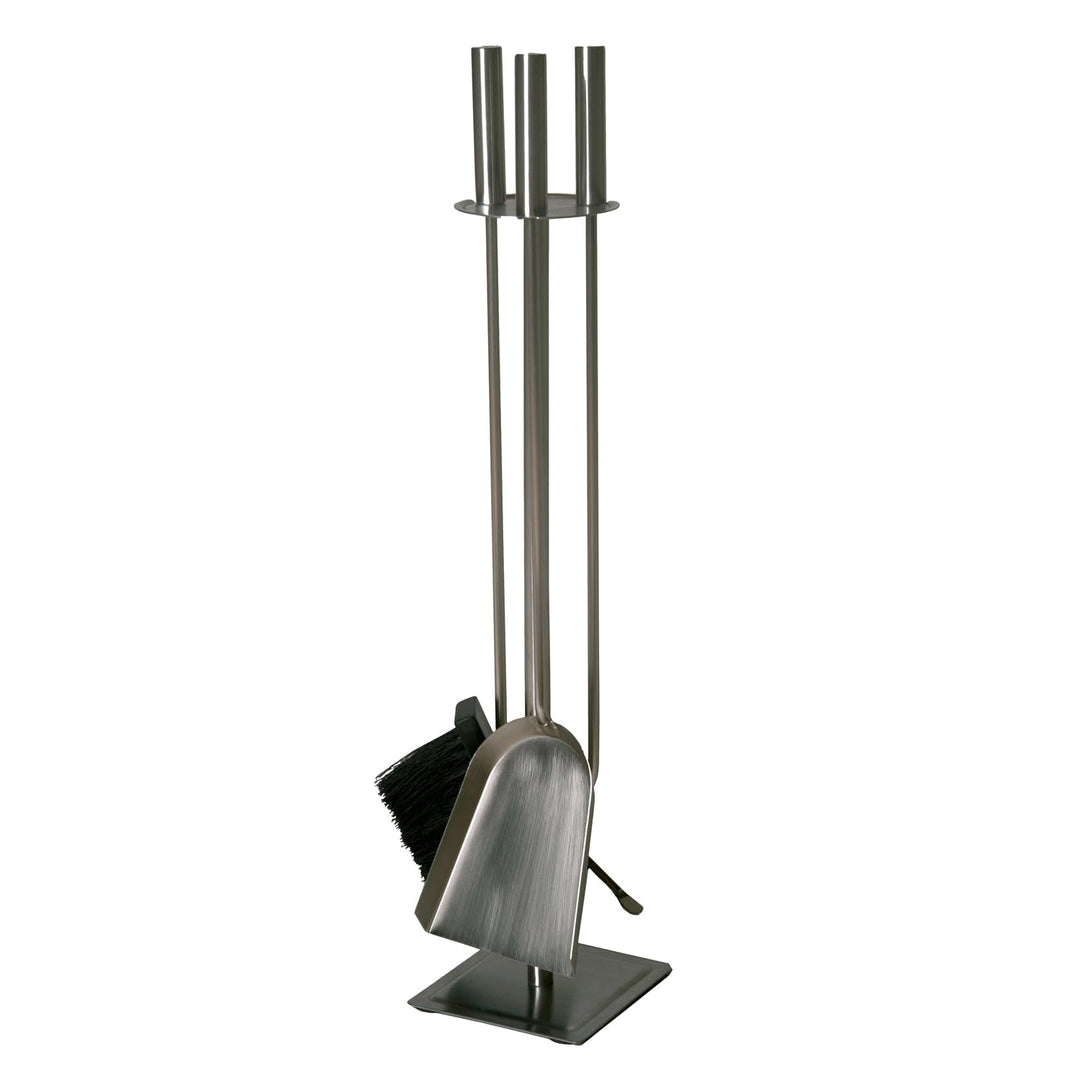 raik 21.02.729.2 Kaminbesteck, 3-teilig, Edelstahl, 61cm