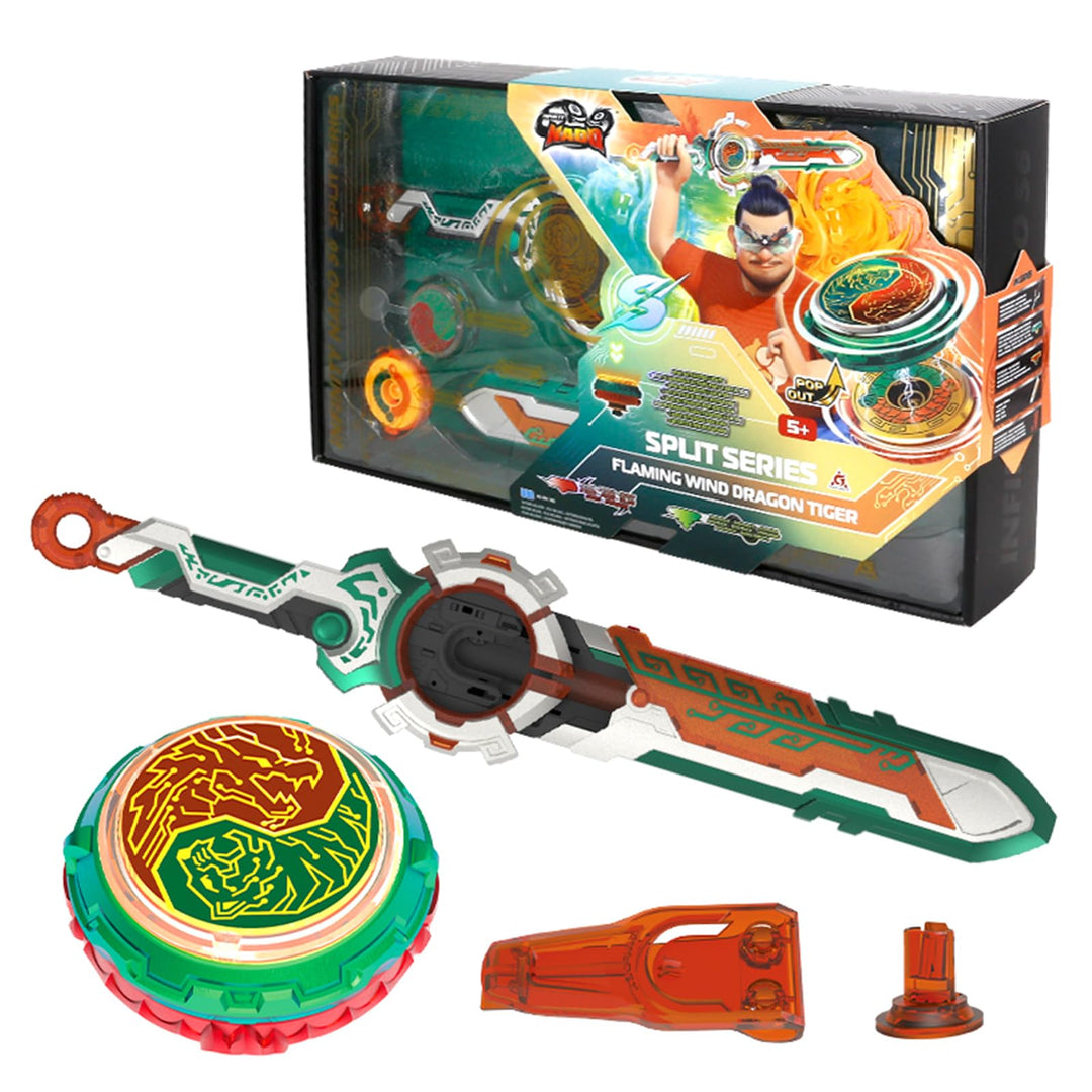 INFINITY NADO Kreisel für Kinder Metall Spielzeug Jungen, Battle Tops Kreisel Launcher Spielzeug, Sp