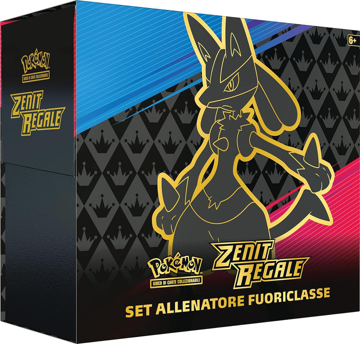 Pokémon Zenit Erweiterungs-Trainer-Set (10 Erweiterungshüllen und Zubehör), italienische Edition