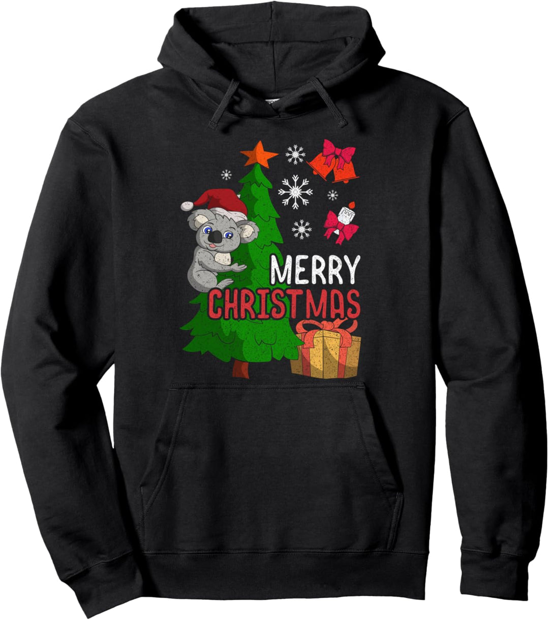 Weihnachtsbaum Australien Tier Kinder Geschenk Koala Pullover Hoodie