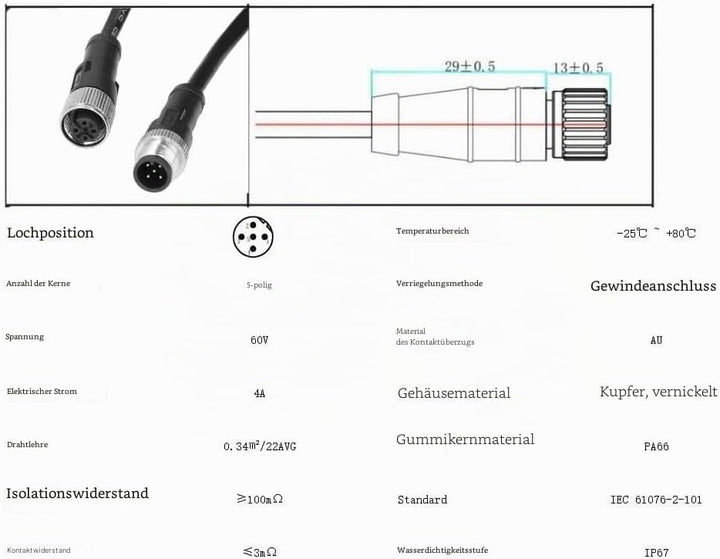 NMEA 2000 Backbone Cable 0.5m to 4m ABS Ersatz Cable Marine Yacht Accessories für Lowrance Simrad B&amp;