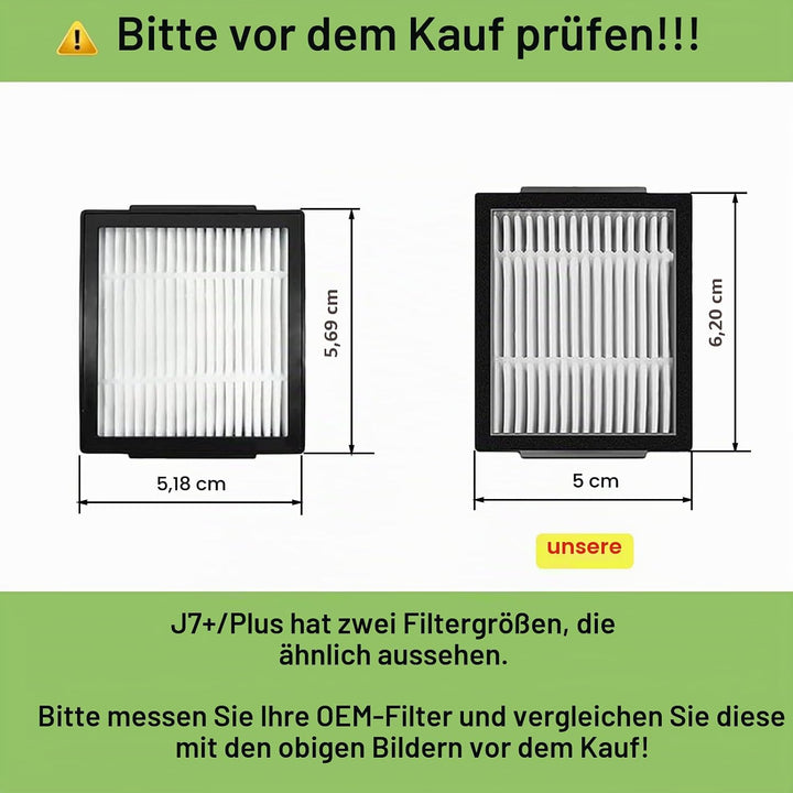 Ersatz-Staubsauger teile für iRobot Roomba i1+/i2+/i3+/i4+/i5+/i6+/i7+/i8+/j5+/j6+/j7+/j8+/E5/E6 Sta