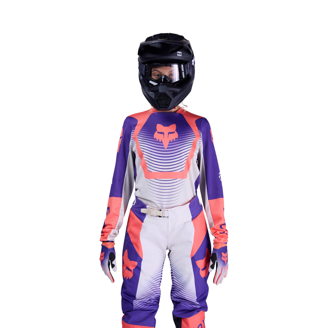 Fox Racing Damen Womens 180 Voke Jersey Aqua Clothing M Grau, M Grau