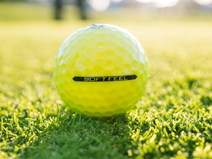 Srixon Soft Feel Golfbälle, Herren, Standard gelb, gelb