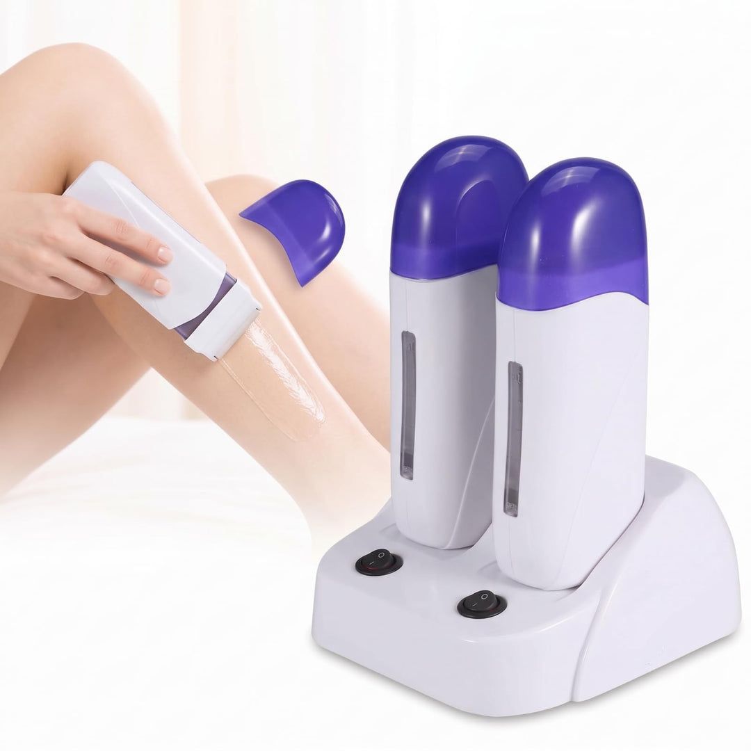 Roll-on-Wachswärmer, 3 Arten von Wachs, Enthaarungswalze, Heizung, Waxing, Körperhaarentfernungsmasc
