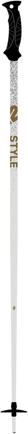 K2 Damen Style Composite Skistock 115 cm Weiss, 115 cm Weiss