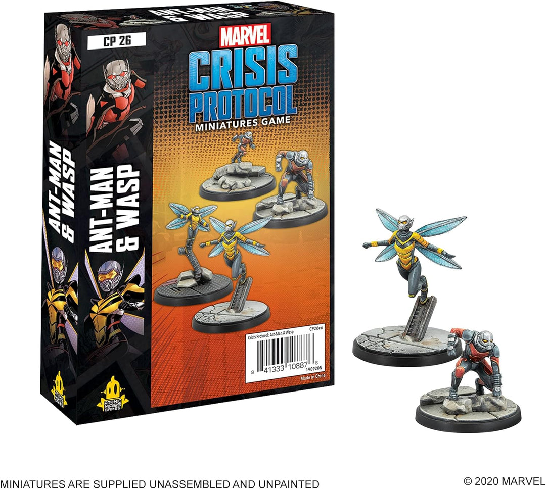 Atomic Mass Games Marvel Crisis Protocol: Ant-Man and Wasp, Mixed Colours