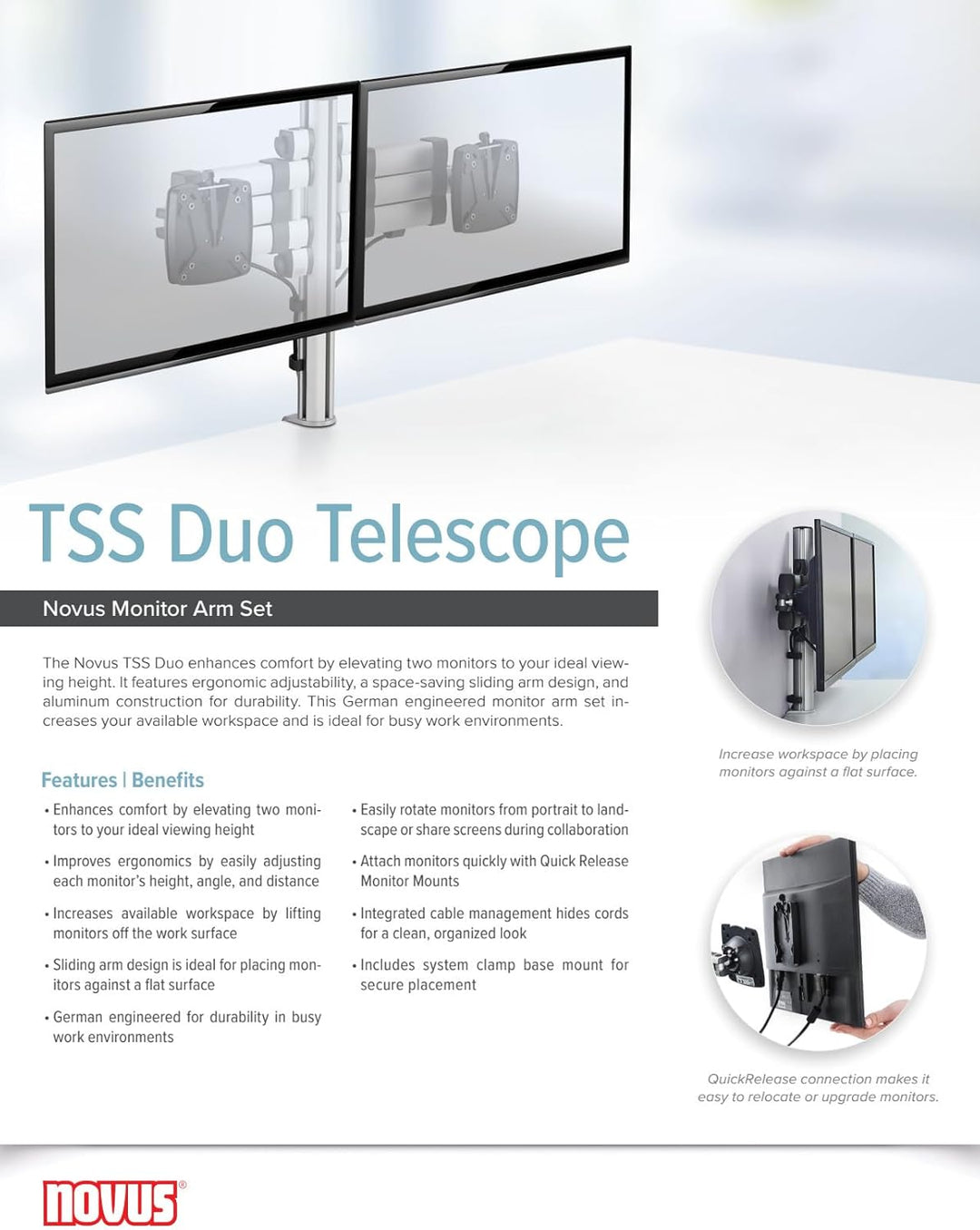 Novus Novus Mehrplatz-Set"TSS Duo Teleskop 400"