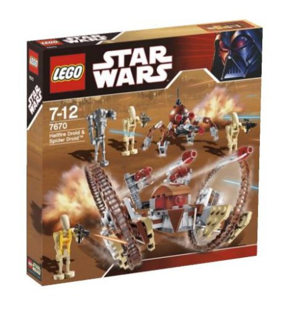 LEGO Star Wars 7670 - Hailfire Droid und Spider Droid