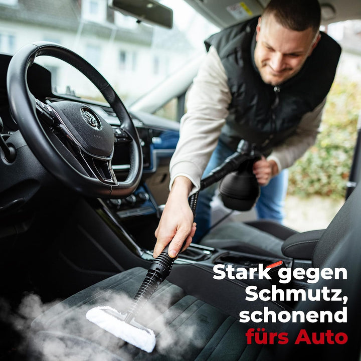 Neighbour's Friend® Dampfreiniger Neues Modell – Leistungsstarker Hand Steam Cleaner, 3,5 Bar Druck,
