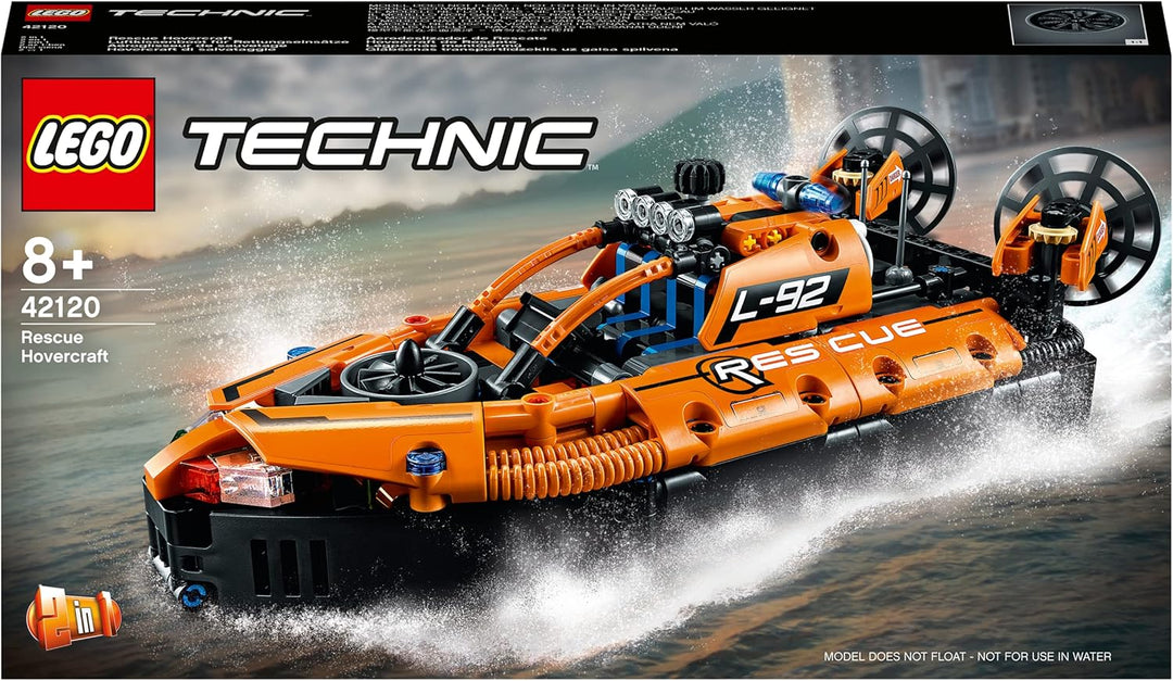LEGO 42120 Technic Luftkissenboot für Rettungseinsätze Single, Single