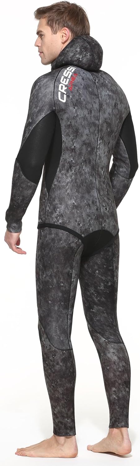 Cressi Apnea Complete Wetsuit - Kompletter Tauchanzug in Soft Neopren, erhältlich in Stärken von 3.5