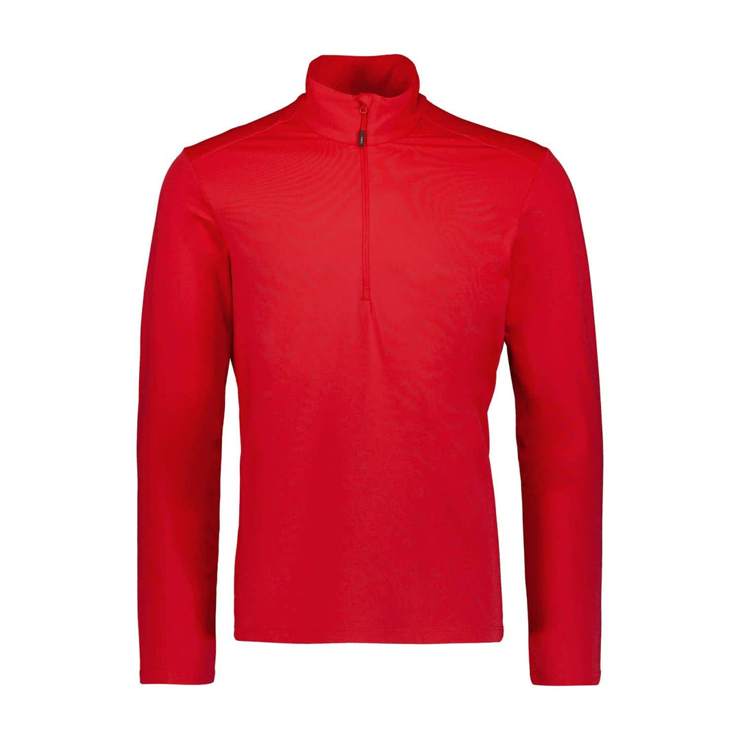 CMP Herren Softech Fleece Einfarbig Long Sleeve Shirt 46 Ferrari, 46 Ferrari