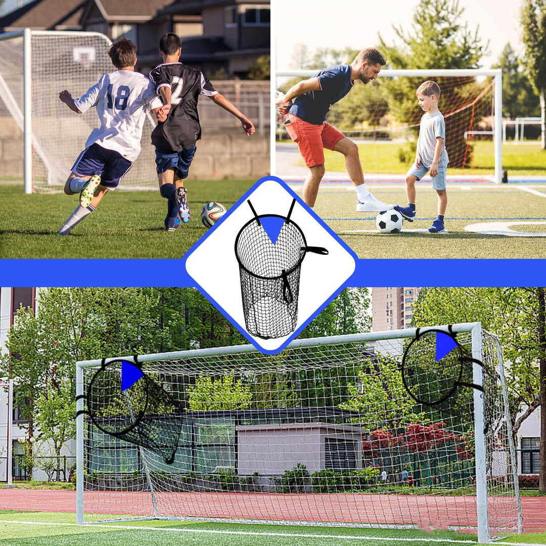 Fussballtor Zielnetz Fussball Ziel Tasche Ecke Schiessen Ziele Fussball Zieltraining Tor Zielnetz Fu