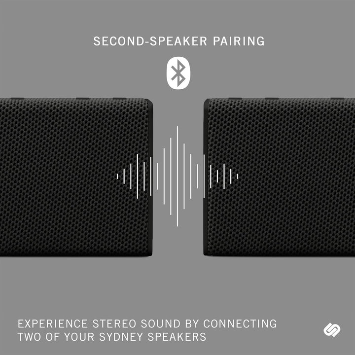 Urbanista Sydney Kabelloser Taschenlautsprecher Bluetooth 5.0, 5 Stunden Spielzeit, spritzwassergesc