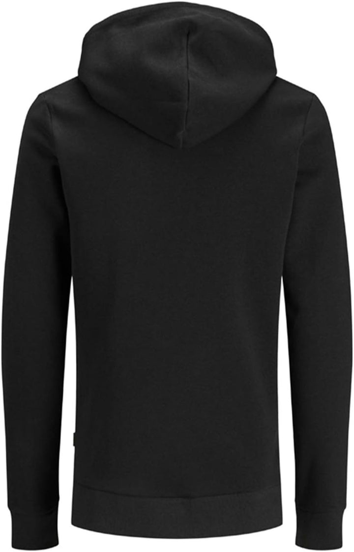 JACK & JONES Male Kapuzenpullover Logo Kapuzenpullover XXL - Black, XXL - Black